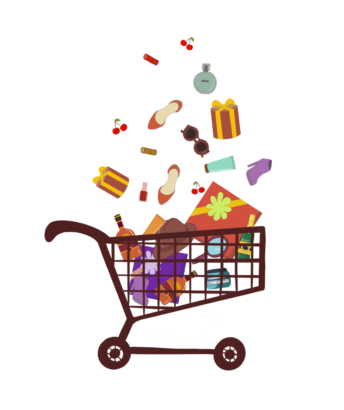 Zynkart shopping experience with various products